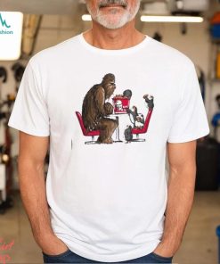 Funny Chewbacca Star Wars Chewie And Ewok KFC T Shirt