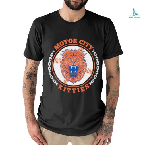 Funny Detroit Tigers Motor City Kitties logo shirt