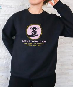 Funny cute mother’s day mama yoda shirt