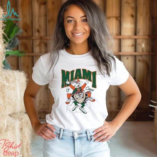 Funny looney tunes miami go canes 2024 shirt