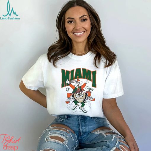 Funny looney tunes miami go canes 2024 shirt