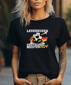 Fußball Verein Leverkusen Deutscher Meister 2024 Tanzender Fußball Fan Heimat Westfalen T Shirt