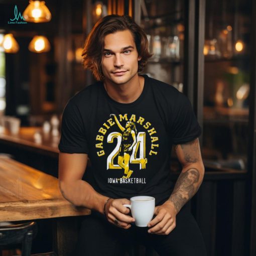 Gabbie Marshall 24 Iowa Basketball Graphic T Shirt