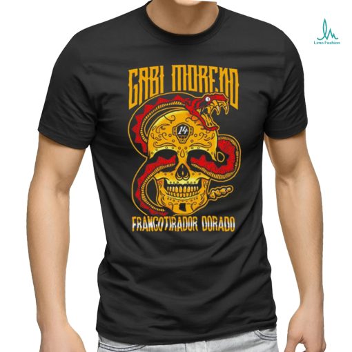 Gabi Moreno Francotirador Dorado shirt