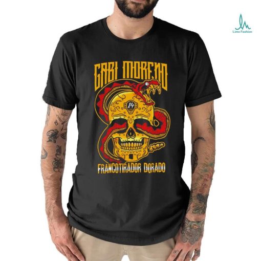 Gabi Moreno Francotirador Dorado shirt