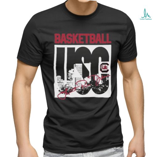 Gamecock Basketball Coaches Signatures Shirt