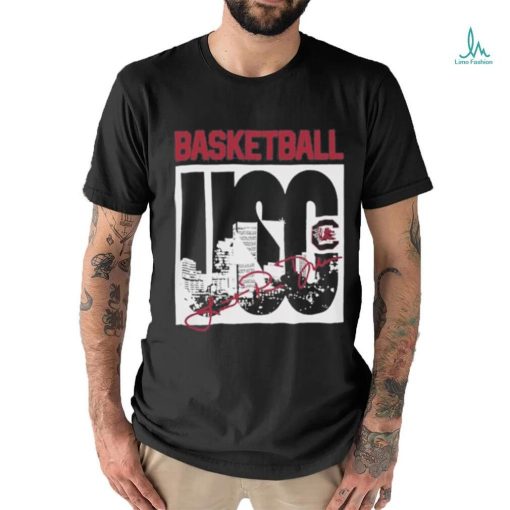 Gamecock Basketball Coaches Signatures Shirt