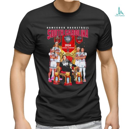 Gamecock Basketball South Carolina 2024 NCAA National Champions Shirt