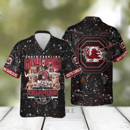 Gamecocks 2024 Champions Women’s Basketball Championship Hawaiian Shirt