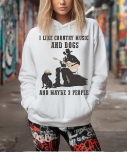 George Strait I Like Country Music And Dogs And Maybe 3 People Shirt