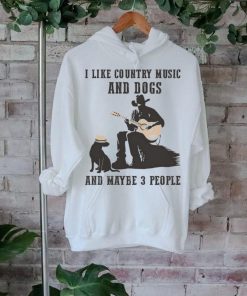 George Strait I Like Country Music And Dogs And Maybe 3 People Shirt