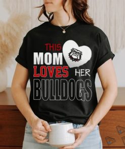 Georgia Bulldogs Mom Loves Mothers Day T shirt