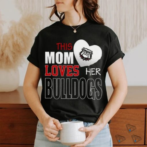 Georgia Bulldogs Mom Loves Mothers Day T shirt