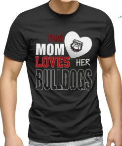 Georgia Bulldogs Mom Loves Mothers Day T shirt