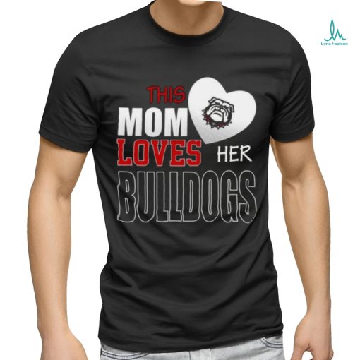 Georgia Bulldogs Mom Loves Mothers Day T shirt