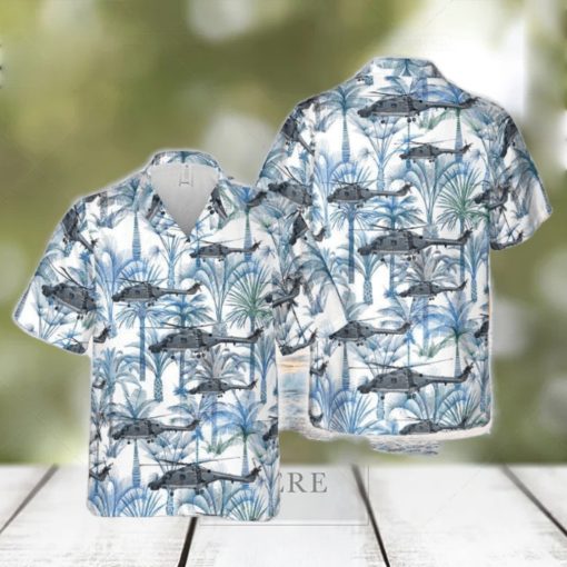 German Navy Westland WG_13 Super Lynx Mk88a Hawaiian Shirt