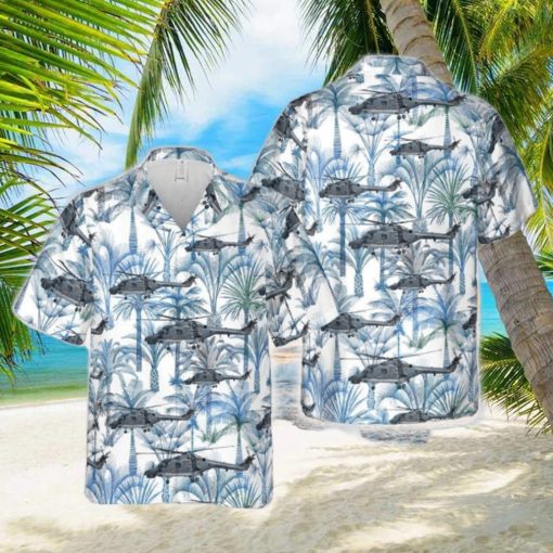 German Navy Westland WG_13 Super Lynx Mk88a Hawaiian Shirt