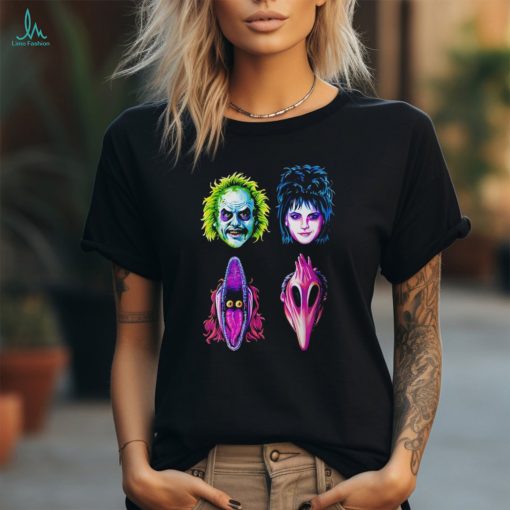 Ghostly Gathering Beetlejuice Lydia Deetz Barbara Maitland and Adam Maitland shirt
