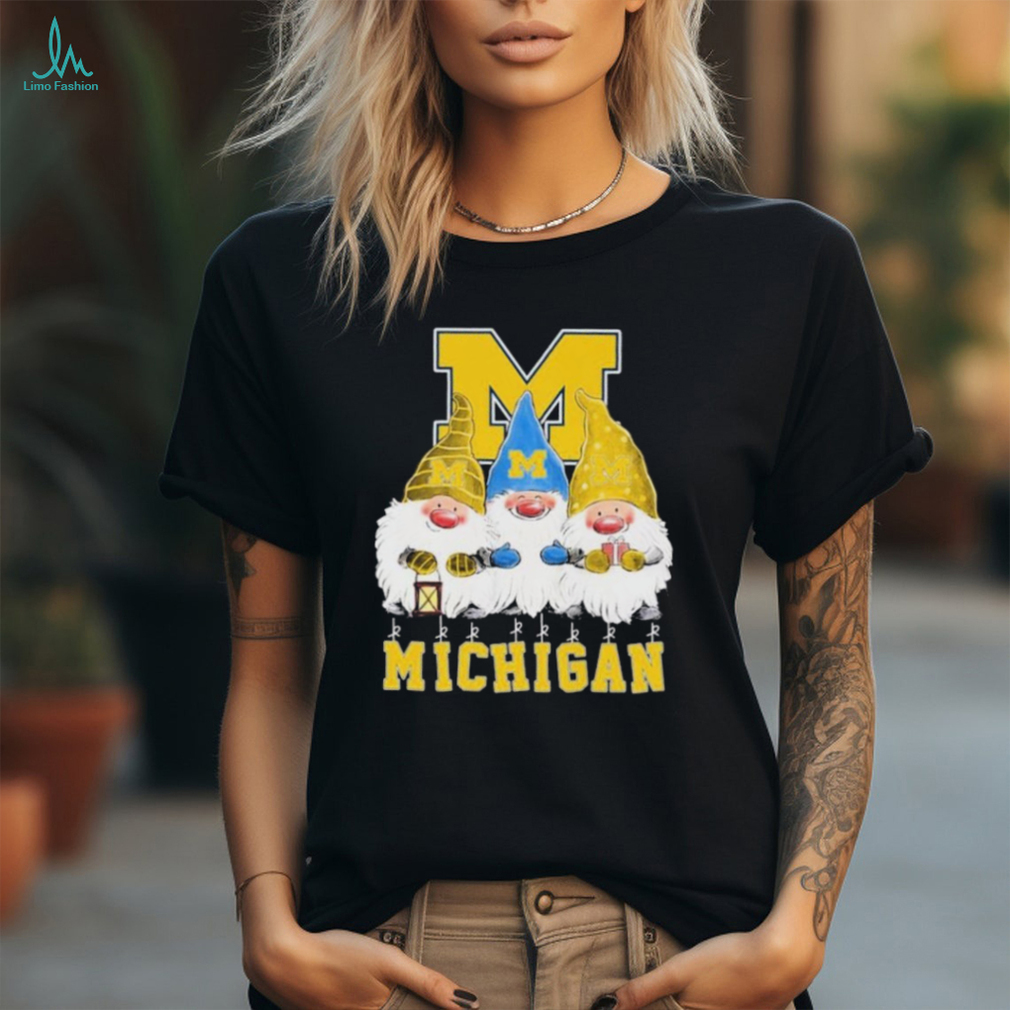 Gnomes Michigan Wolverines Christmas shirt Gnomes Michigan Wolverines Christmas shirt
