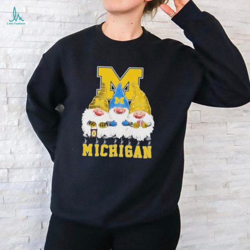 Gnomes Michigan Wolverines Christmas shirt