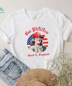 Go Phillies suck it England USA flag vintage shirt