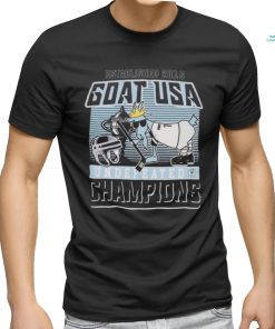 Goat Usa Undefeated Hockey Champions T shirt