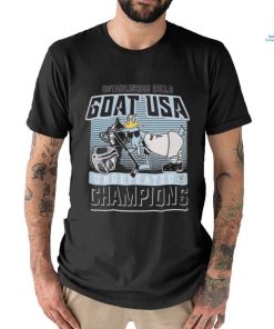 Goat Usa Undefeated Hockey Champions T shirt