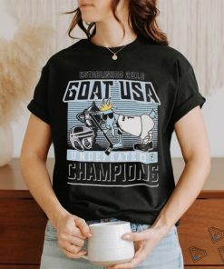 Goat Usa Undefeated Hockey Champions T shirt