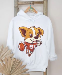 Golden Retriever Football T shirt