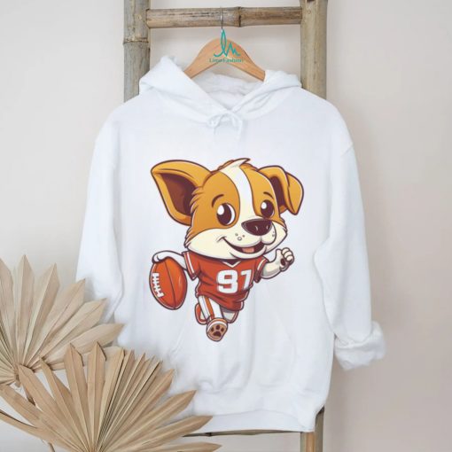 Golden Retriever Football T shirt