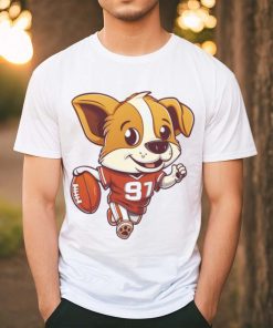 Golden Retriever Football T shirt