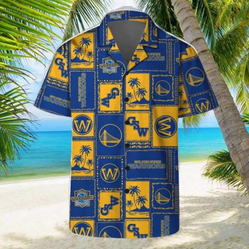 Golden State Warriors Hawaii Set Summer Pattern 3D Hawaiian Shirt And Shorts