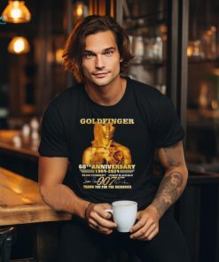 Goldfinger 60th Anniversary 1964 2024 Thank You For The Memories Signature Shirt