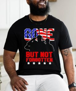 Gone but not forgotten memorial day Veteran’s Day 2024 American flag shirt