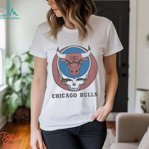 Grateful Dead x Chicago Bulls Bulls Skull 2024 Shirt