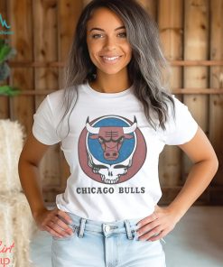 Grateful Dead x Chicago Bulls Bulls Skull 2024 Shirt
