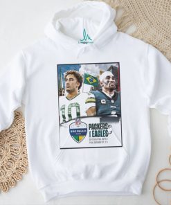 Green Bay Packers Vs Philadel Philadelphia Eagles NFL 2024 Sao Paolo Game Brazil Week 1 Home Decor Poster Shirt