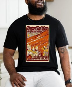 Gregory Alan Isakov Red Rocks Amphitheatre September 1st & 2nd 2024 Poster shirt