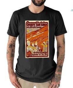 Gregory Alan Isakov Red Rocks Amphitheatre September 1st & 2nd 2024 Poster shirt