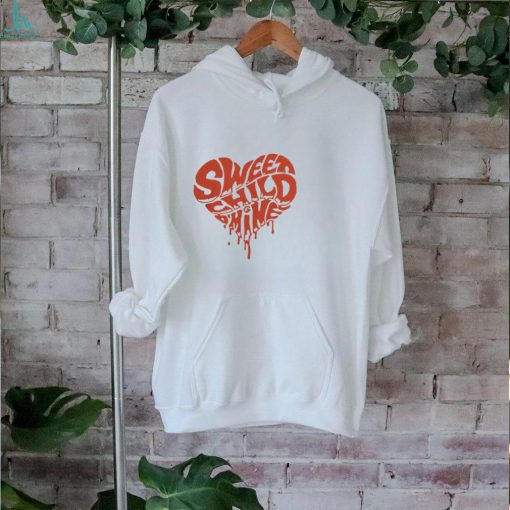 Guns N’ Roses Merch Sweet Child O’ Mine Heart T Shirt