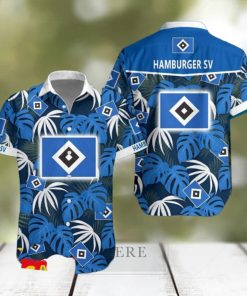 Hamburger SV Hawaiian Shirt Beach Tropical Leaf For Men Women Fans