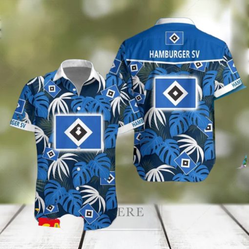 Hamburger SV Hawaiian Shirt Beach Tropical Leaf For Men Women Fans