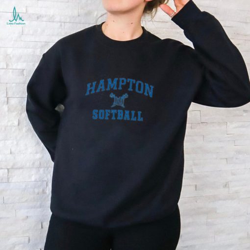 Hampton Pirates Arch Softball Performance T Shirt