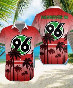 Hannover 96 Red Coconut Tree Hawaiian Shirt Impressive Gift