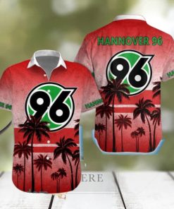 Hannover 96 Red Coconut Tree Hawaiian Shirt Impressive Gift