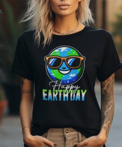 Happy Earth Day 2024 Kids Boys Women Men Cool Earth Design Shirt