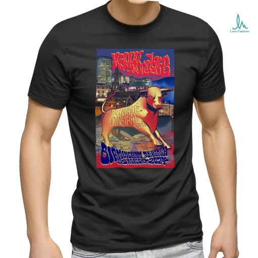 Happy Monday Shows At O2 Academy Birmingham March 30th 2024 Poster shirt