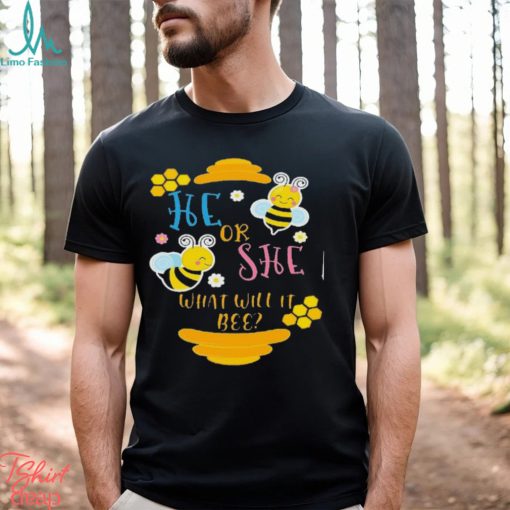 He Or She What Will It Bee Maternity Shirt