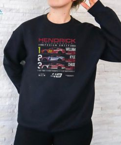 Hendrick Motorsports Martinsville 1 2 3 Sweep T shirt