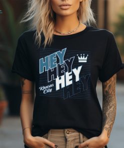 Hey Hey Hey Hey KC Ladies Boyfriend Shirt